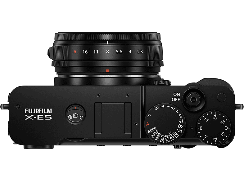 Cámara compacta - Fujifilm Fujifilm X-E5, 40,2 megapixel, 6.2K (6240 x 3150), Negro