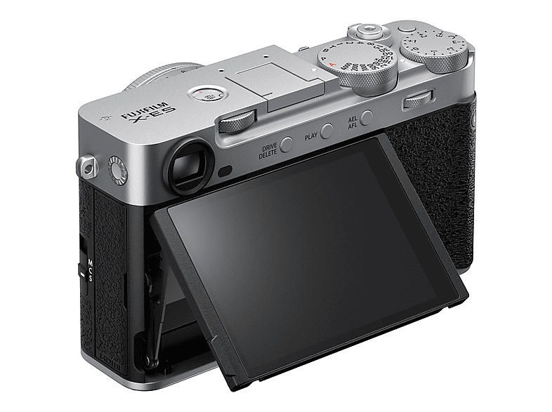 Cámara digital - Fujifilm X-E5, 40,2 megapixel, 6.2K (6240 x 3510), Plata