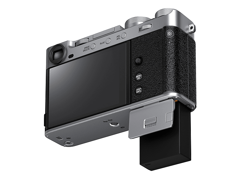 Cámara digital - Fujifilm X-E5, 40,2 megapixel, 6.2K (6240 x 3510), Plata
