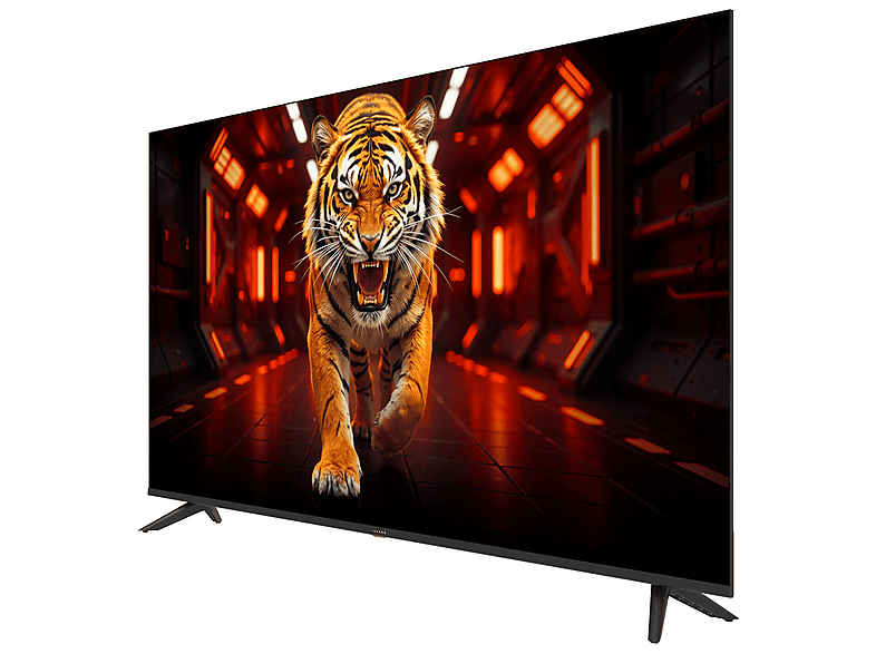 TV DLED 55" - Kiano Elegance 55 Tizen, UHD 4K, ARM CA53 Quad-corex, Smart TV, DVB-T2 (H.265), negro