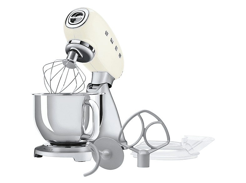 Robot Amasador - Smeg SMF04CREU, Crema