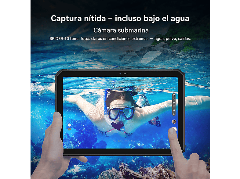 Tablet - Oscal SPIDER 10, 256 GB, Negro, 11 " Full-HD+, 8 GB RAM, MediaTek Helio G81 (Octa core), Tableta Android