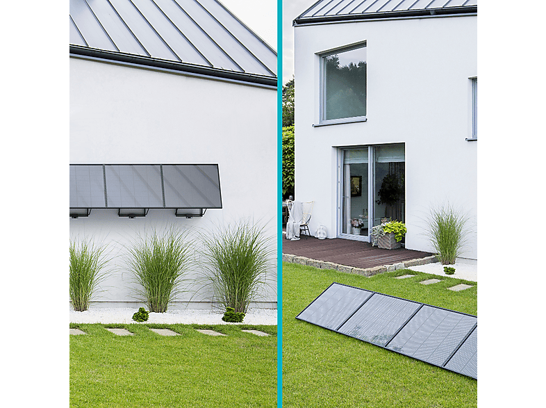 Panel solar - Avidsen Kit solar Soria 400W plug and play con fijación pared