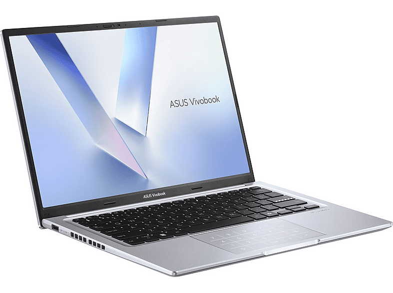 Portátil - ASUS VivoBook 14 M1405NAQ, 14 " WUXGA, AMD Ryzen 7 170, 16 GB RAM, 512 GB SSD, Radeon™ 680M, Windows 11 Home, Plata
