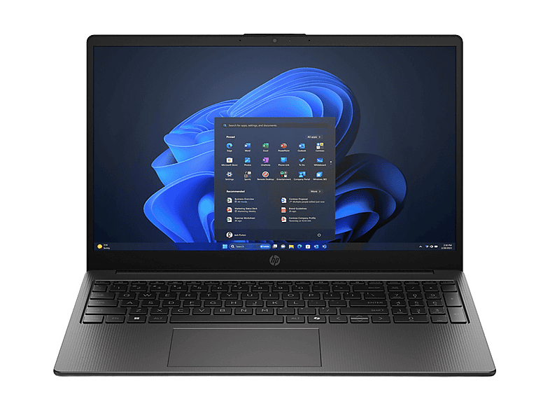 Portátil - HP 255R, 15,6 " Full-HD, AMD Ryzen™ 3 7335U, 8 GB RAM, 512 GB SSD, Radeon™ 660M, Windows 11 Home, idioma del teclado: ES, Negro