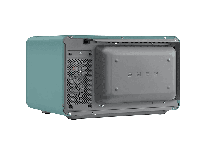 Microondas 9 en 1 - Smeg MOC02EGMEU, 2100 W, 27 l, Verde esmeralda mate