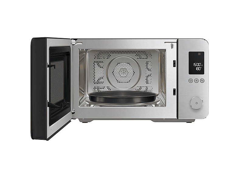 Microondas 9 en 1 - Smeg MOC02BLMEU, 2100 W, 27 l, Negro mate