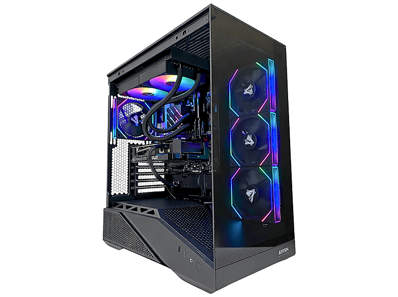 PC Gaming - Tecnowake WakeStation-X 16, Intel® Core™ i5 14400F, 16 GB RAM, 1 TB SSD, GeForce RTX™ 5070, Windows 11 Pro, Negro