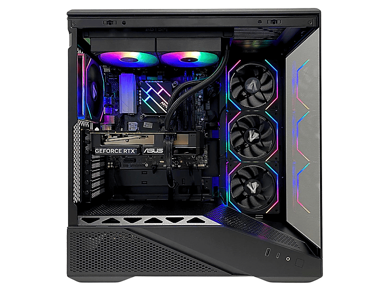 PC Gaming - Tecnowake WakeStation-X 16, Intel® Core™ i5 14400F, 16 GB RAM, 1 TB SSD, GeForce RTX™ 5070, Windows 11 Pro, Negro