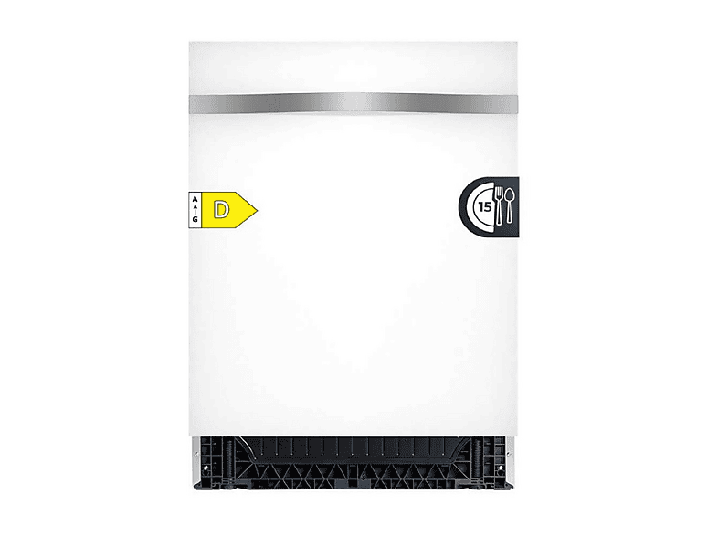Lavavajillas integrable 60 cm - Cecotec Bolero Aguazero 6320 Full-BI Matt White Glass, 8 programas, 60 cm, Blanco
