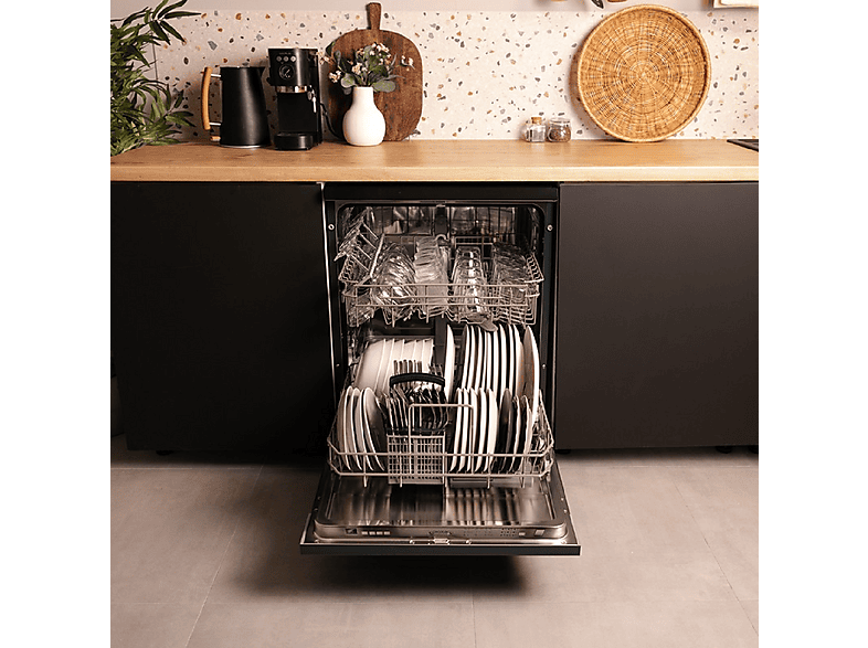 Lavavajillas libre instalación 60 cm - Cecotec Bolero Aguazero 6102 Full-BI E, 60 cm, Plateado