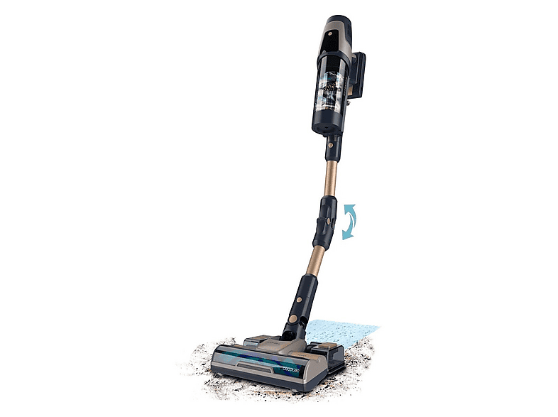Aspirador escoba - Cecotec A01_EU01_115941/RZ90 AI AQUAPET FLEX CONNECTED, 850 W, Potencia de succión 310 AirWatt, Depósito 0,6 l, Autonomía 120 min