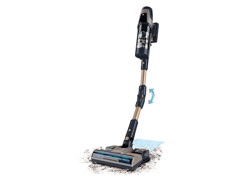 Aspirador escoba - Cecotec A01_EU01_115941/RZ90 AI AQUAPET FLEX CONNECTED, 850 W, Potencia de succión 310 AirWatt, Depósito 0,6 l, Autonomía 120 min