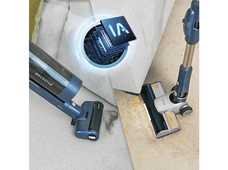 Aspirador escoba - Cecotec A01_EU01_115941/RZ90 AI AQUAPET FLEX CONNECTED, 850 W, Potencia de succión 310 AirWatt, Depósito 0,6 l, Autonomía 120 min