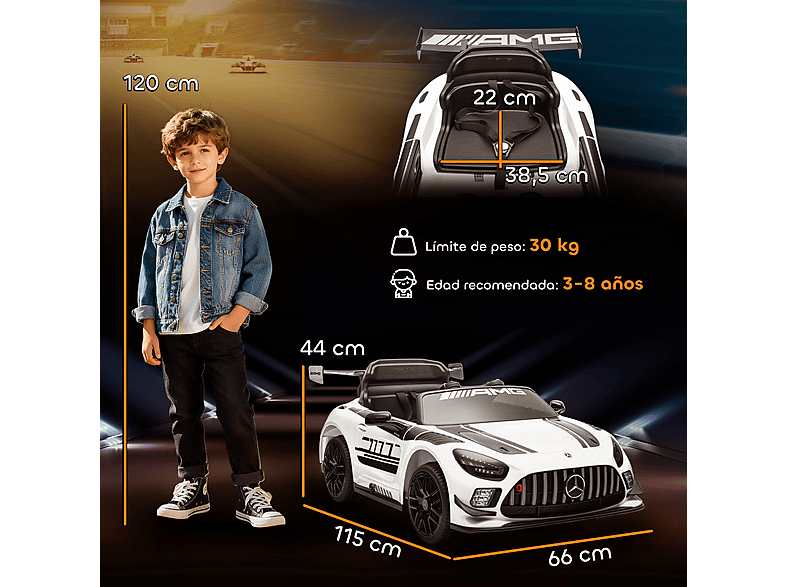 Coche Eléctrico - Aiyaplay 370-421V90WT