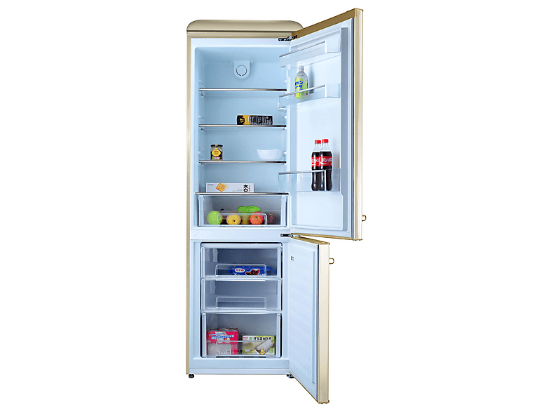 Frigorífico combi - Solthermic Fcr192cg, Altura 192 cm, BEIGE