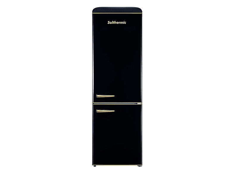 Frigorífico combi - Solthermic Fcr192ng, Altura 192 cm, NEGRO