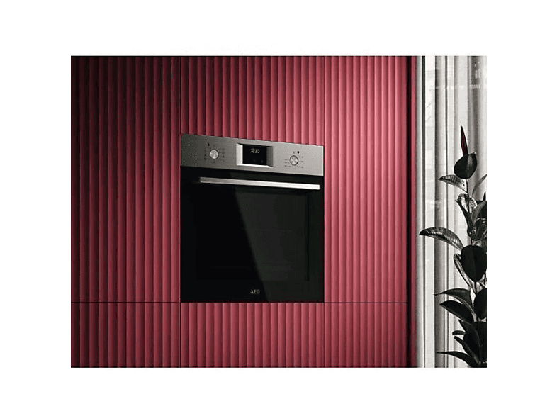 Horno multifunción - AEG SurroundCook, Integrable, Hidrolítica, 72 l, 594 mm, Acero inoxidable con antifingerprint