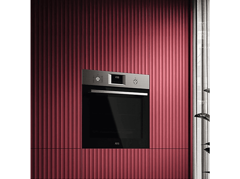 Horno multifunción - AEG SurroundCook, Integrable, Hidrolítica, 72 l, 594 mm, Acero inoxidable con antifingerprint