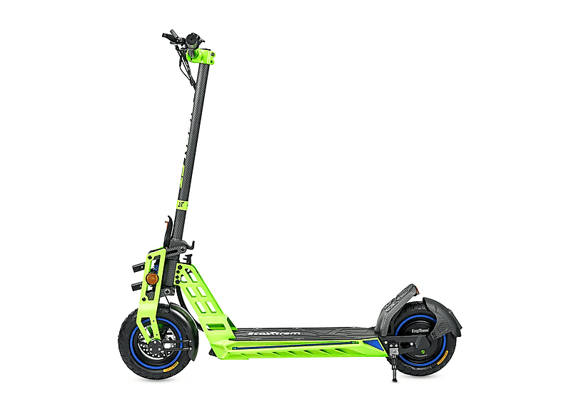 Patinete eléctrico - Ecoxtrem Bison GT, Carga máx. 120 kg, 40 km autonomía, 13000 mAh, Lima