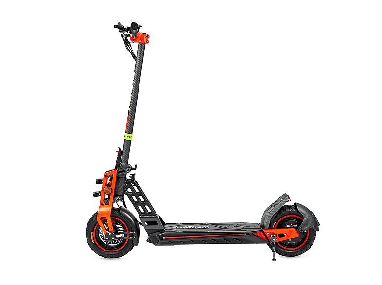Patinete eléctrico - Ecoxtrem Bison GT, Pot. máx. 800 W, Carga máx. 120 kg, 40km autonomía, 13000 mAh, Fluor