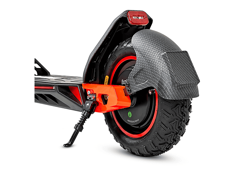 Patinete eléctrico - Ecoxtrem Bison GT, Pot. máx. 800 W, Carga máx. 120 kg, 40km autonomía, 13000 mAh, Fluor