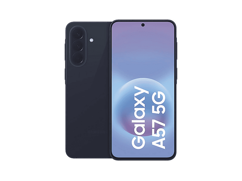 Smartphone - Samsung Galaxy A57 5G, blauw dunkelblauw, Móvil Android, 128 GB, 8 GB RAM, 6,7 " Super AMOLED Plus, Gorilla Glass Victus+, 120 Hz