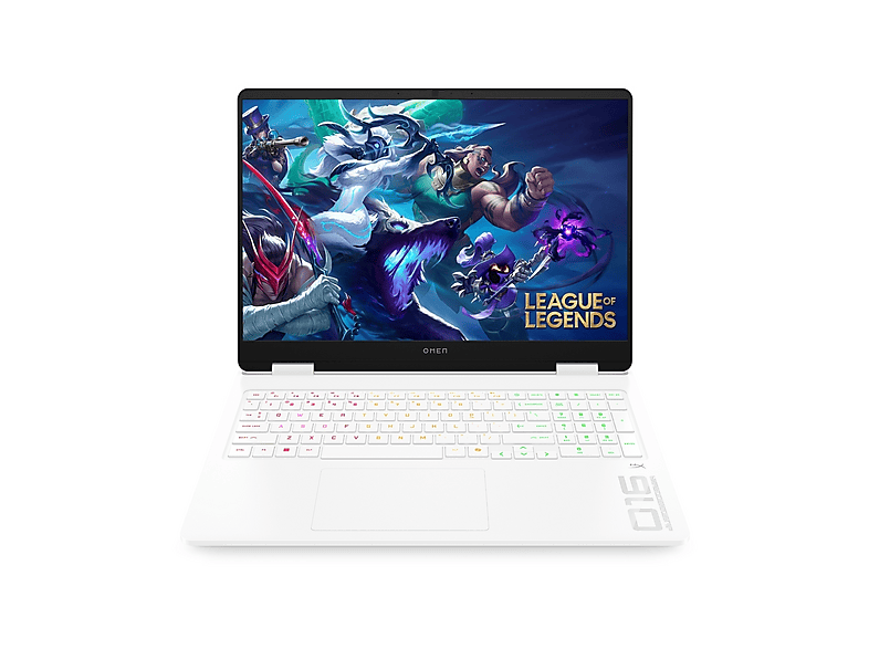 Portátil Gaming - HP Omen 16-am0041ns, Intel Core 7-240H, 32 GB RAM, 1 TB SSD, GeForce RTX™ 5070, FreeDOS (Sin sistema operativo), Blanco cerámica