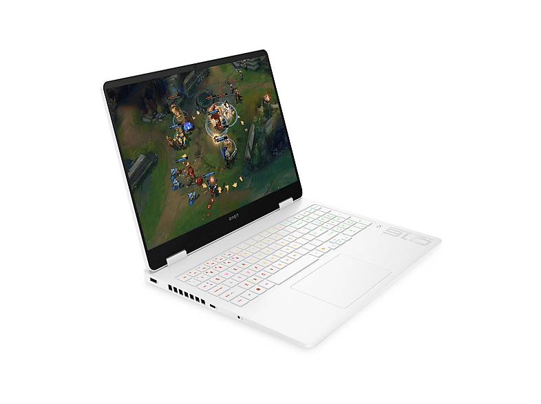 Portátil Gaming - HP Omen 16-am0041ns, Intel Core 7-240H, 32 GB RAM, 1 TB SSD, GeForce RTX™ 5070, FreeDOS (Sin sistema operativo), Blanco cerámica