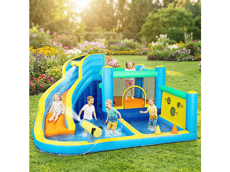 Castillo Hinchable Acuático - Aiyaplay 346-030V90MX, a partir de 5 año(s), Multicolor