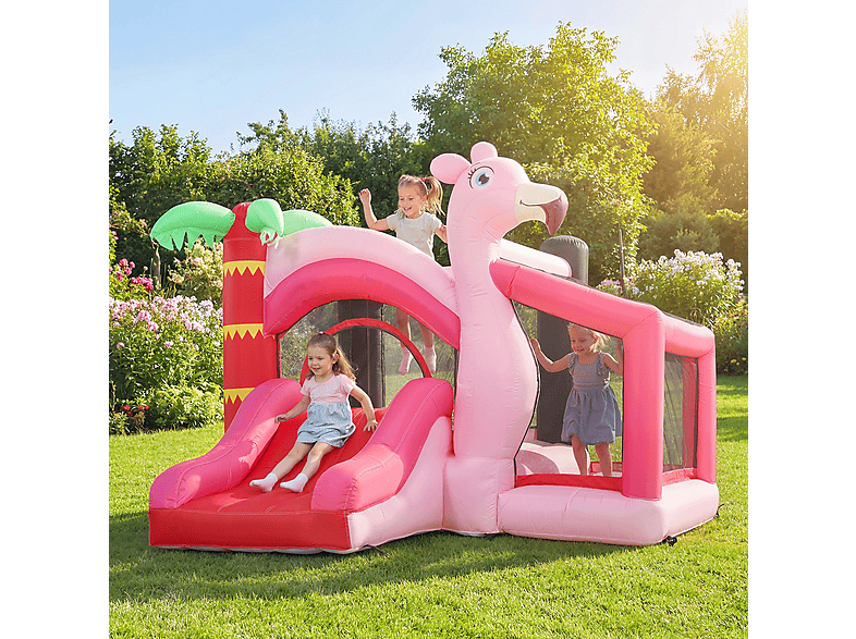 Castillo Hinchable Niños - Aiyaplay 346-025V90PK, a partir de 5 año(s), Rosa