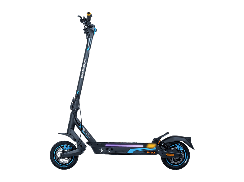 Patinete eléctrico - Smartgyro K5 PRO LR, Negro