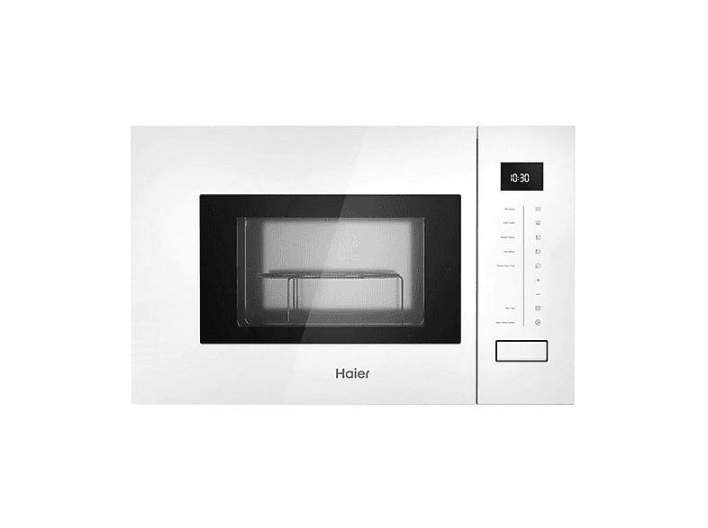 Microondas integrable - Haier HWO38MG2BHXW, 1270 W, 5 potencia, 20 l, Blanco