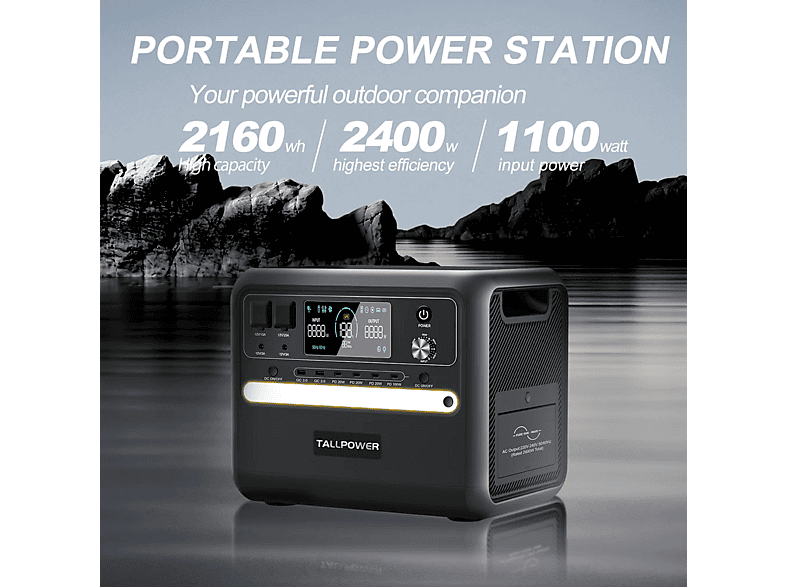 Estación de energía - Tallpower V2400