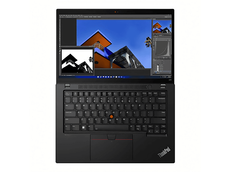 Portátil - Lenovo L14 GEN 3, Intel i5-1235U, 8 GB RAM, 256 GB SSD, HD Graphics, Windows 11, Negro