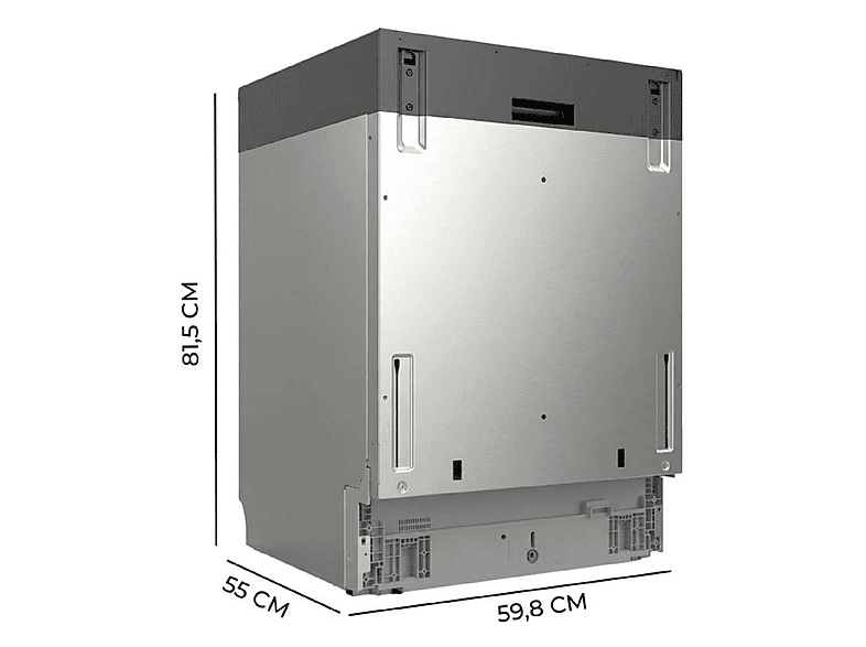 Lavavajillas libre instalación 60 cm - Cecotec Bolero Aguazero 6260 Full-BI, 59,5 cm, Otro