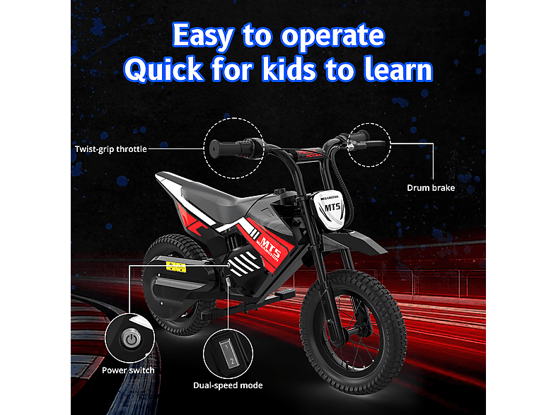 Moto eléctrica infantil - Mega Motion MT5 (ref. 175439129)