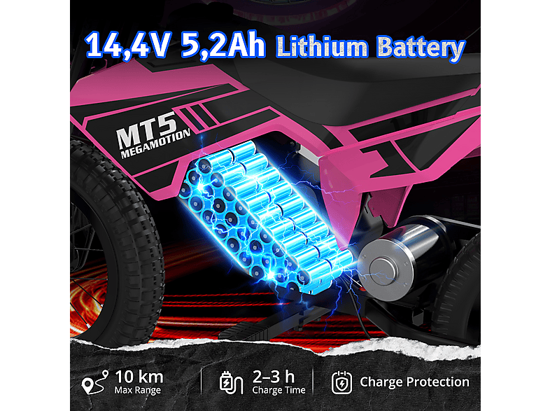 Moto eléctrica infantil - Mega Motion MT5 (ref. 175439145)