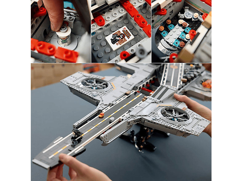 Juego de construcción - LEGO LEGO® 76354 Marvel Helitransporte de S.H.I.E.L.D. - Kit de Construcción, edad recomendada: 18 año(s), 3057 piezas