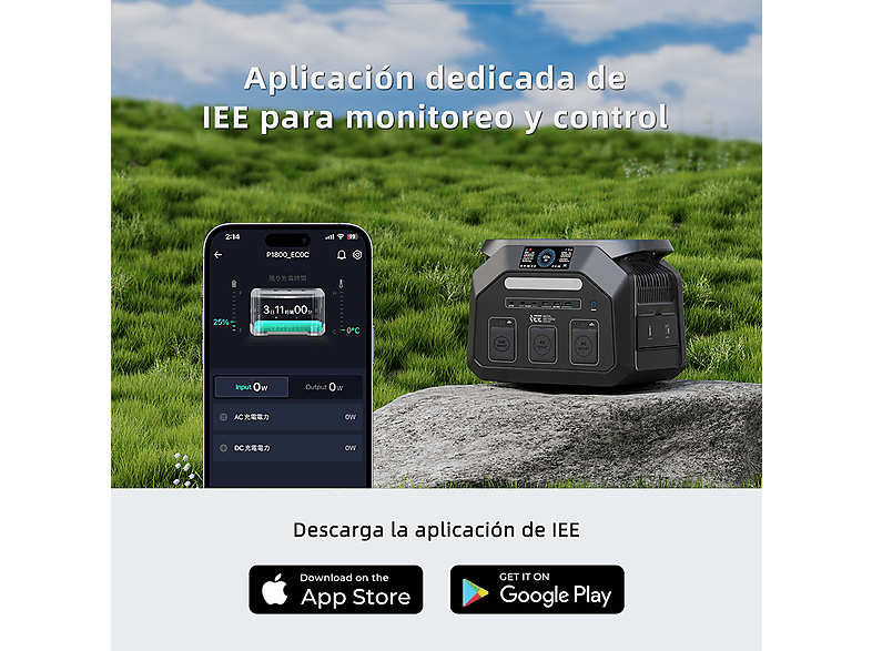 Estación de energía portátil - Iee P1800