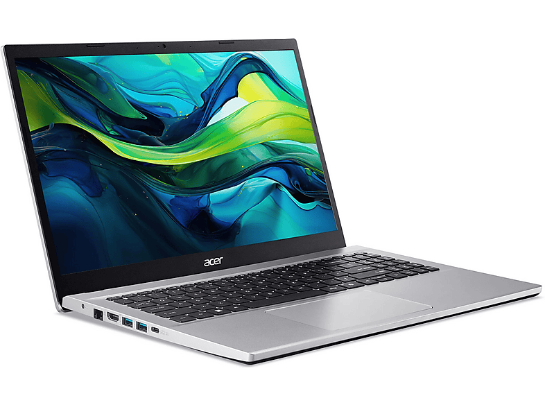 Portátil - Acer Aspire Go 15 AG15-42P, 15,6 " Full-HD, AMD Ryzen 5 7430U, 16 GB RAM, 512 GB SSD, Radeon™ Onboard Graphics, Windows 11 Home, Plata