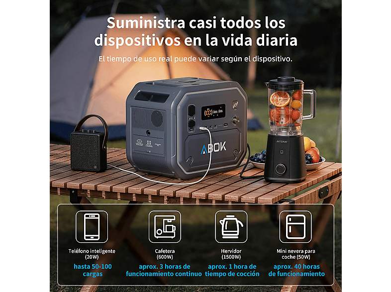 Estación de energía portátil - Abok Ark2500 (ref. 177799950)