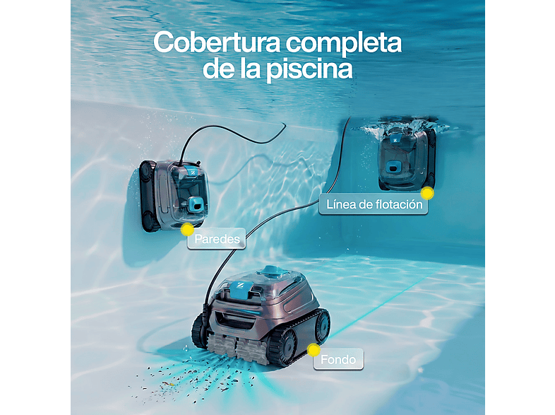 Robot limpiafondos - Zodiac CNX 40 iQ, Gris