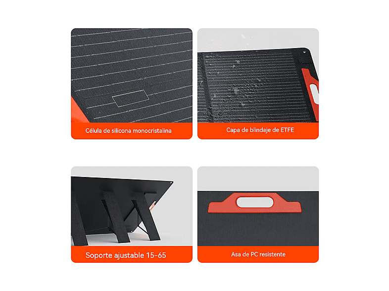 Panel solar portátil - Oscal PM200 Pro, 200 W