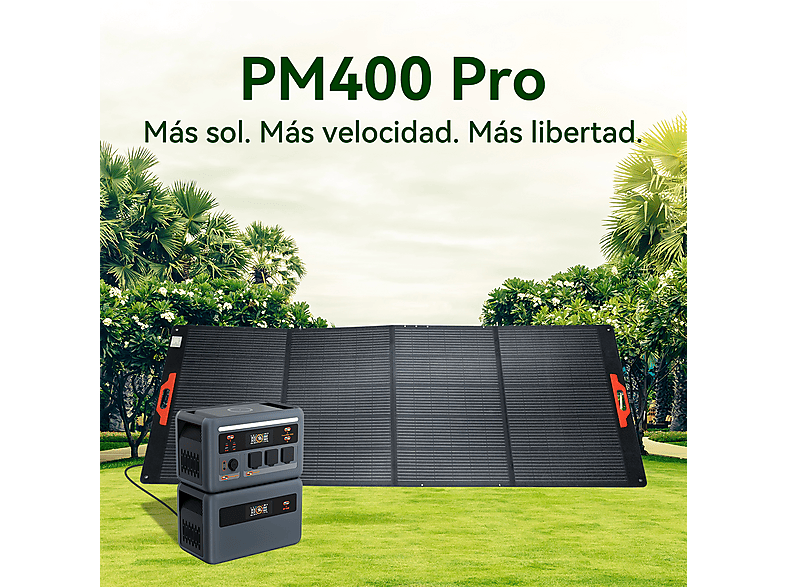 Panel solar portátil - Oscal PM400 Pro, 400 W