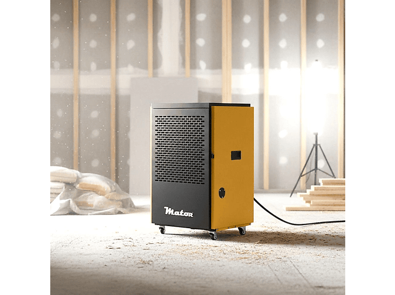 Deshumidificador - Mator Dryer Pro BGD1701 – 150 L/día – portátil, 1,700 m³, Negro