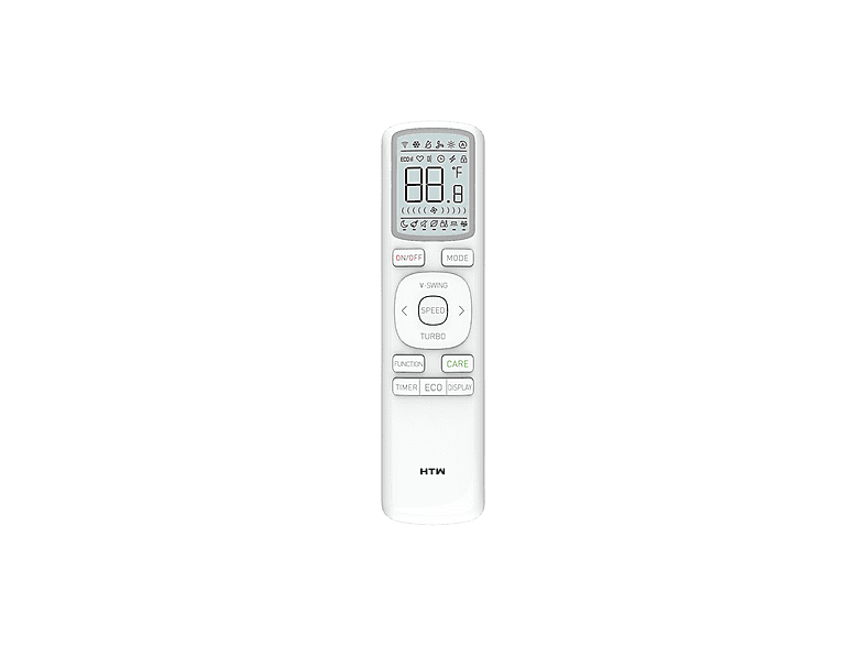 Aire acondicionado Split 1x1 - Htw EON 4.6 DC 3000 frigorias Inverter 3.5 kW Wifi incl. A+++, blanco