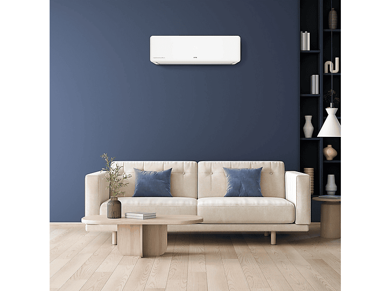 Aire acondicionado Split 1x1 - Htw EON 4.6 DC 3000 frigorias Inverter 3.5 kW Wifi incl. A+++, blanco