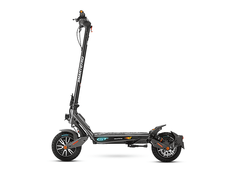 Patinete eléctrico - Smartgyro Rockway GT DUAL, Certificado, Homologado DGT, Negro