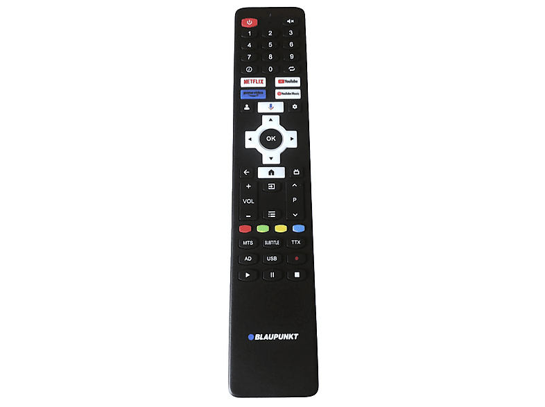 TV LED 50" - Blaupunkt 50UGC5501S, UHD 4K, Smart TV, DVB-T2 (H.265), Negro